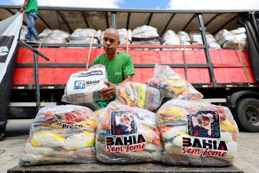 Bahia Sem Fome receberá 150 toneladas de alimentos doados pela Concessionária Bahia Norte